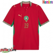 Camiseta Marruecos Youssef En-Nesyri #19 Primera Equipación Mundial 2026 manga corta